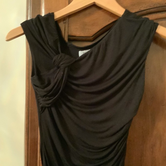 Bailey 44 Black Draped Top 🇺🇸 Small - Picture 9 of 16